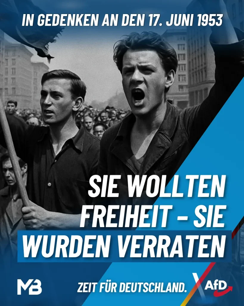 In Gedenken an den 17. Juni 1953