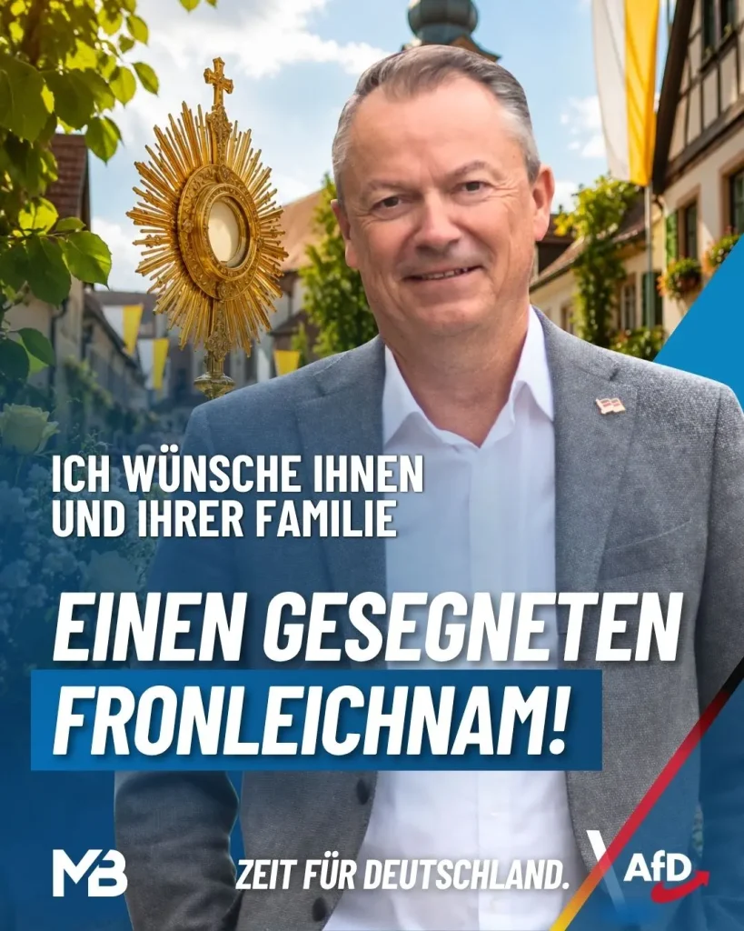 Einen gesegneten Fronleichnam!