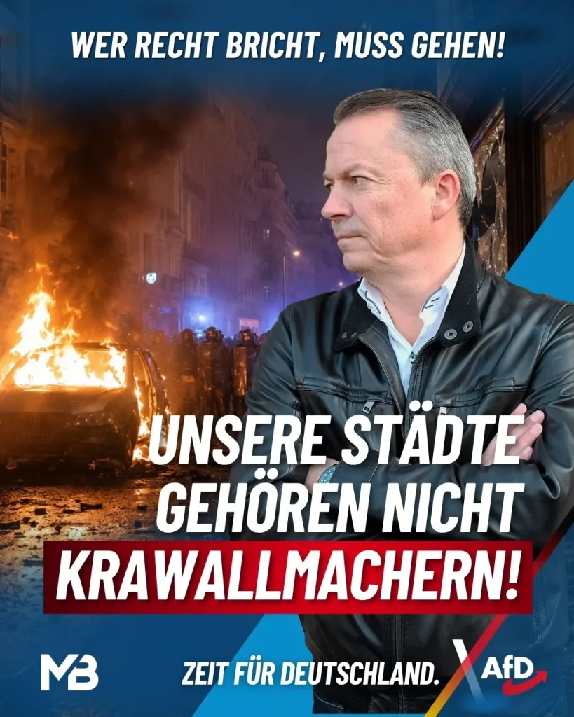 Krawallmacher dürfen unsere Städte nicht beherrschen!