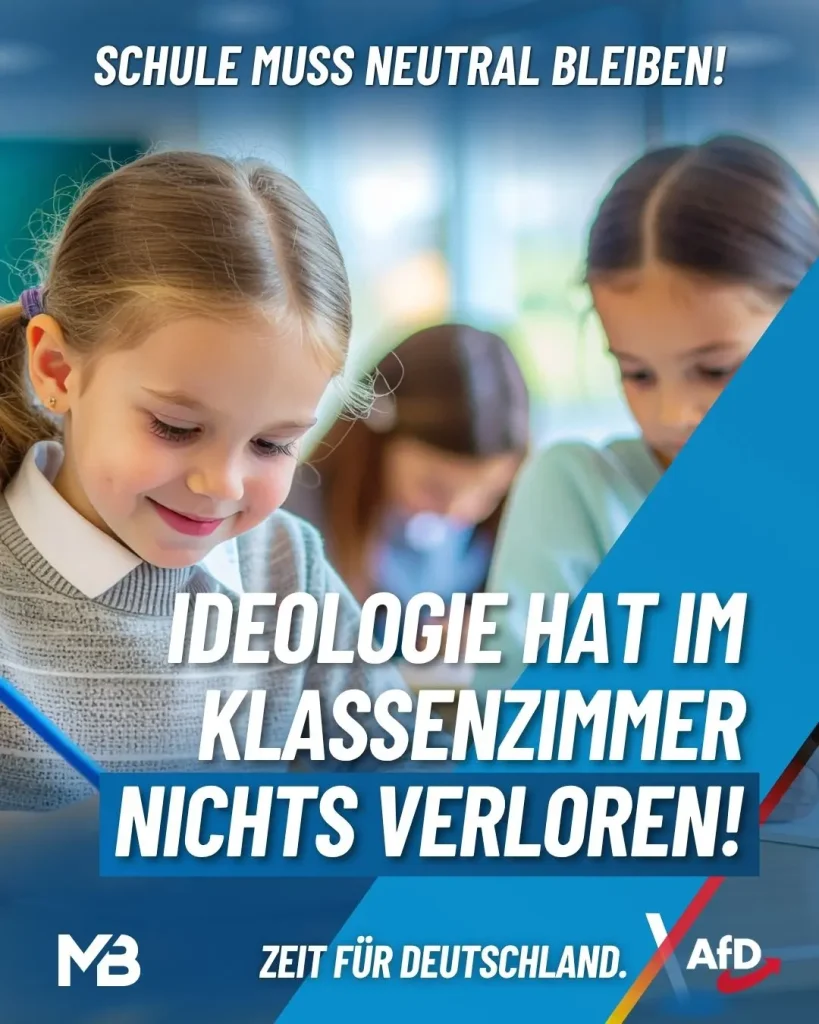 Schulen werden zum Werkzeug politischer Umerziehung!